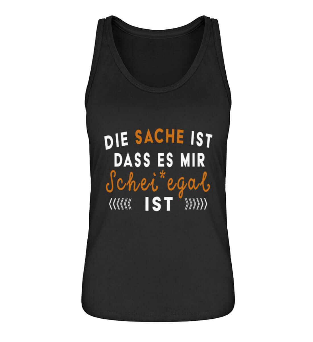 Ist mir EGAL - Spruch | Damen Organic Tanktop