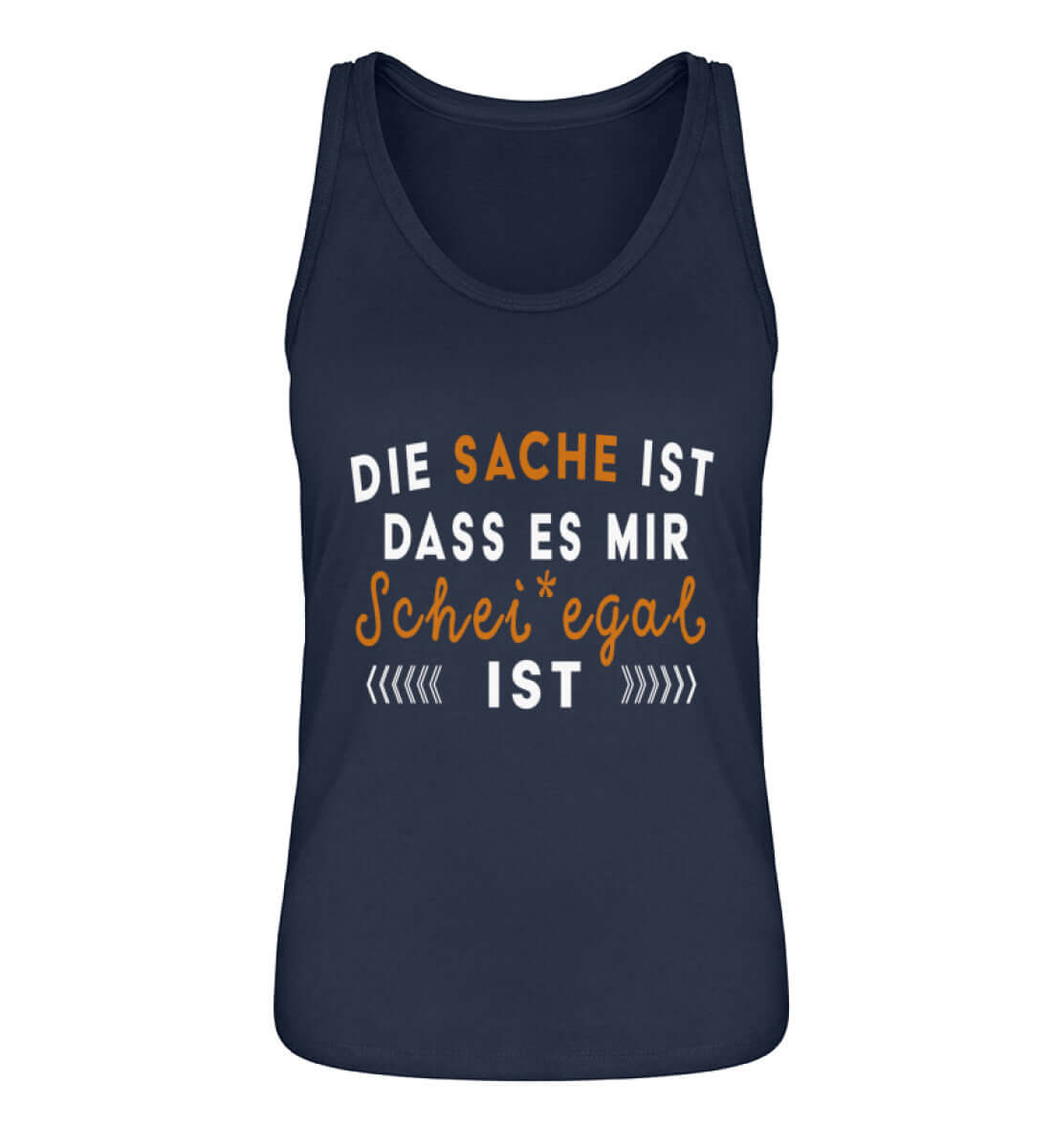 Ist mir EGAL - Spruch | Damen Organic Tanktop