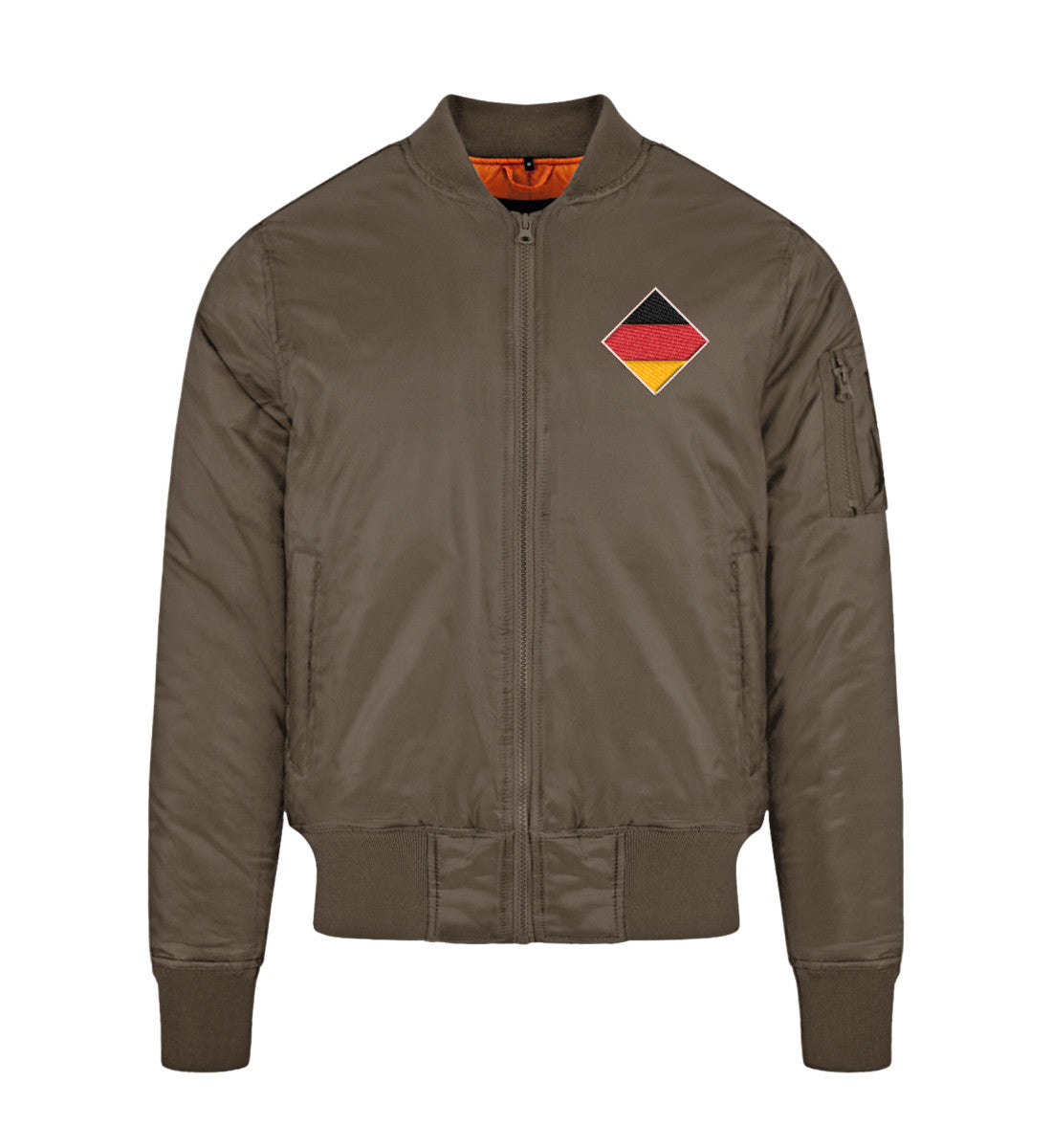 Bomberjacke mit Deutschland-Patch – Stylisch & markant für Alltag oder Event