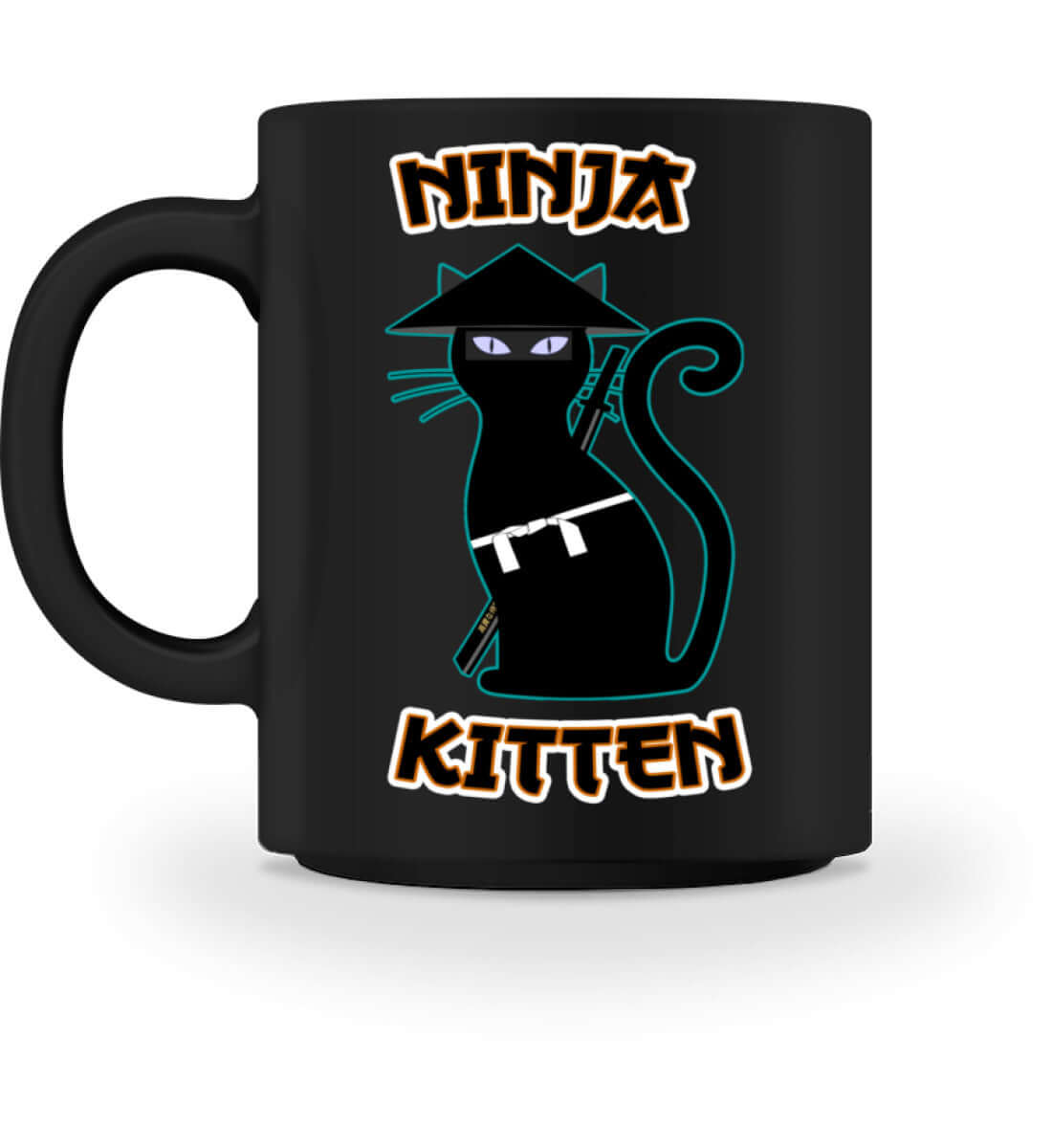 Ninja KATZE | Kaffeetasse by Pixdesign