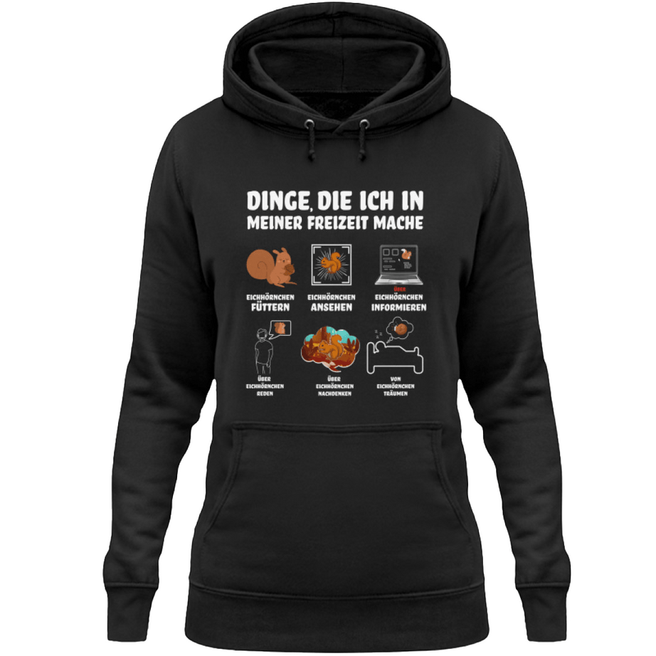 Eichhörnchen | Damen Hoody by Pixdesign