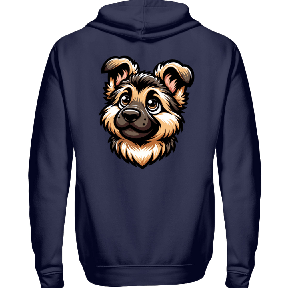 Herren Zip-Hoody | Deutscher Schäferhund Welpe by Pixdesign