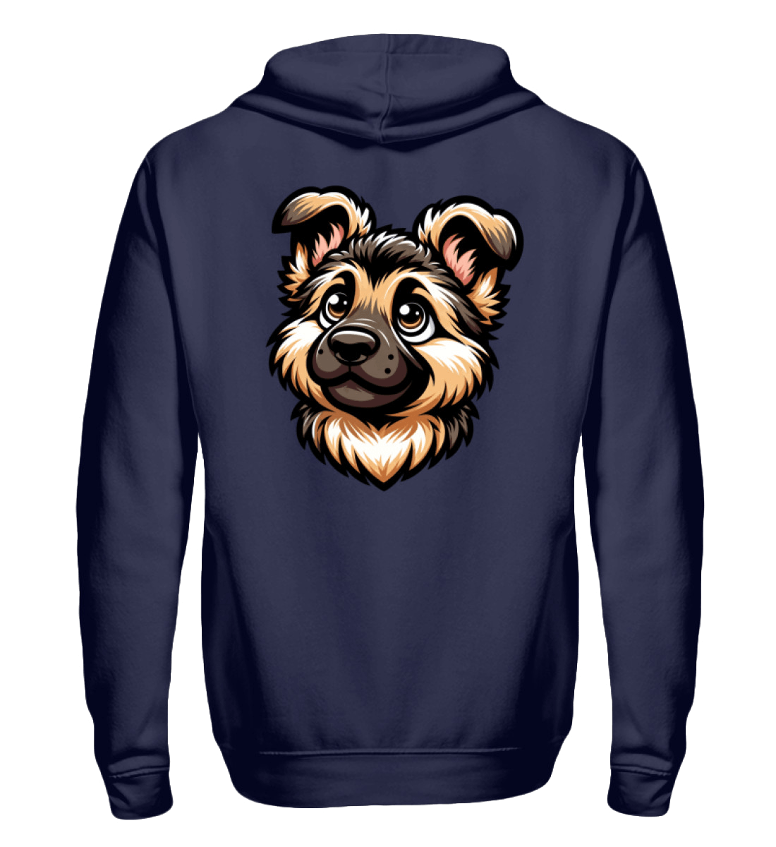 Herren Zip-Hoody | Deutscher Schäferhund Welpe by Pixdesign