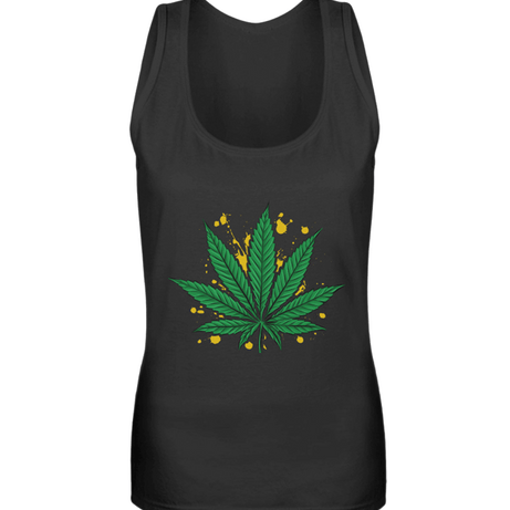 Damen Premium Tank-Top | Cannabis-Blatt - Cooles Hanf-Design!