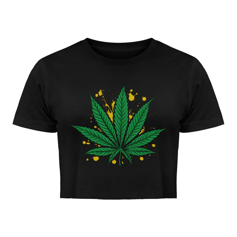 Für Befürworterinnen der Cannabislegalisierung und Hanf-Fans: Unser Organic Crop Top "Grüne Welle" – eine umweltbewusste und modische Wahl, um Unterstützung für die Legalisierung von Cannabis stilvoll zum Ausdruck zu bringen. Dieses Crop Top eignet sich hervorragend als Statement-Piece für öffentliche Veranstaltungen, entspannte Treffen oder als Teil eines bewussten Outfits.