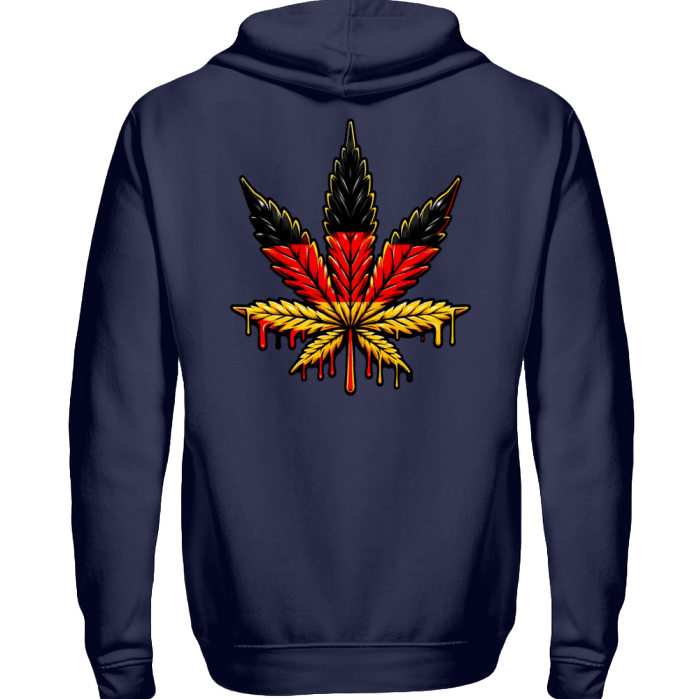 Cannabislegalisierung | Herren Zip-Hoody by Pixdesign