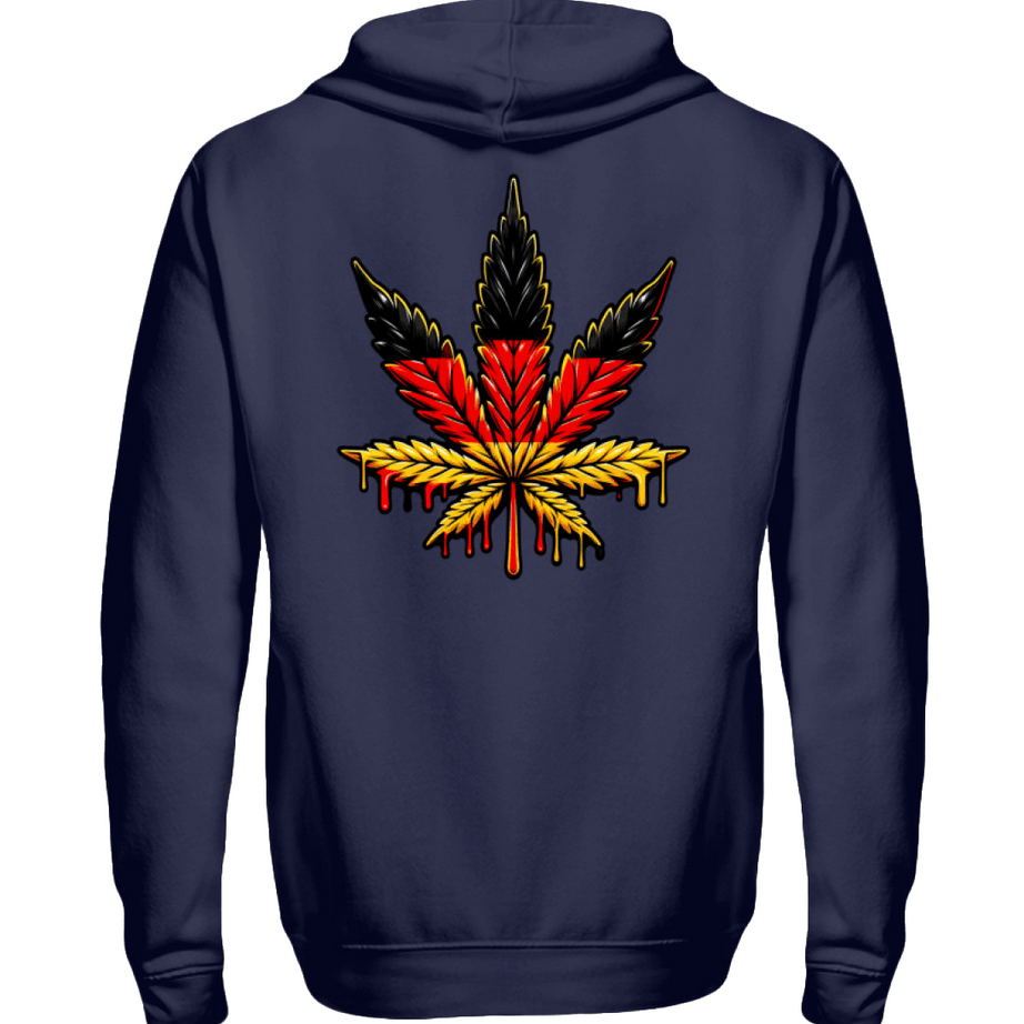 Cannabislegalisierung | Herren Zip-Hoody by Pixdesign