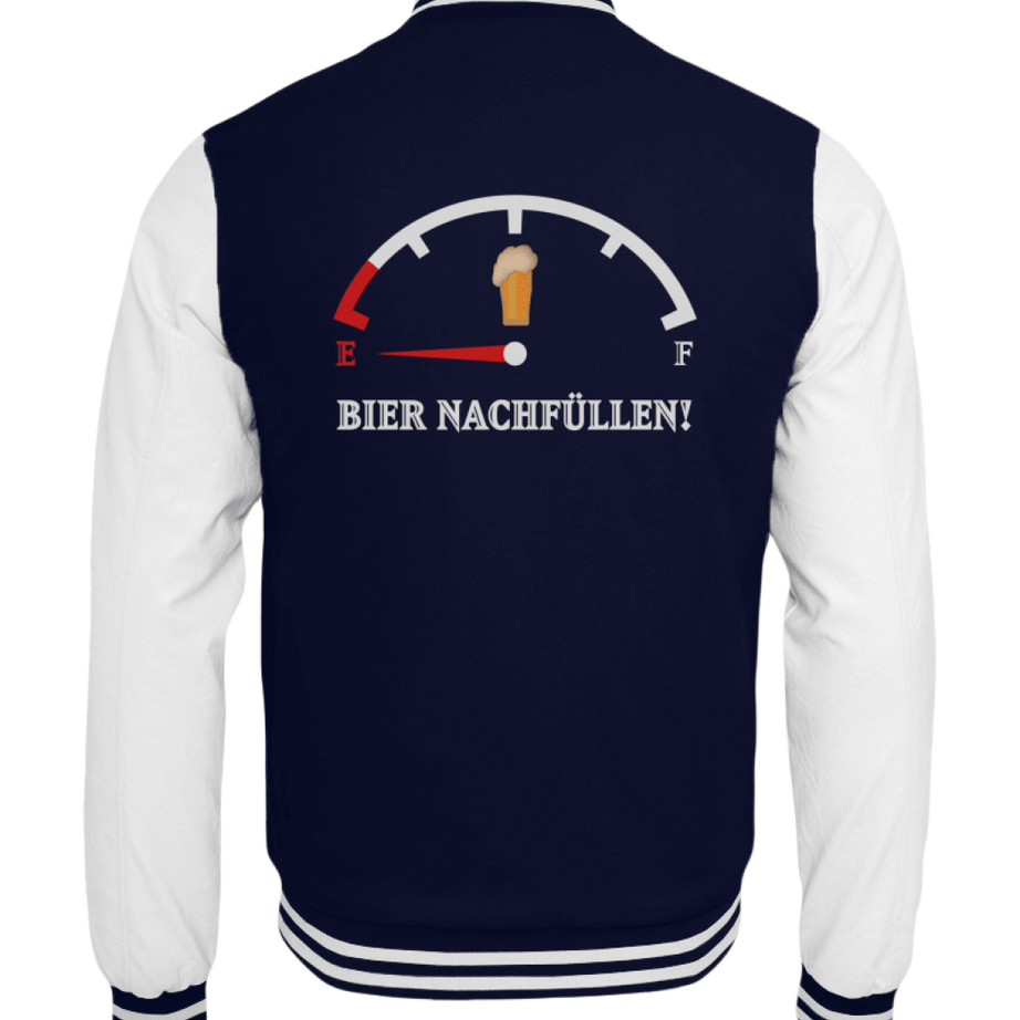 Herren Collegejacke | BIER-DESIGN 🍻