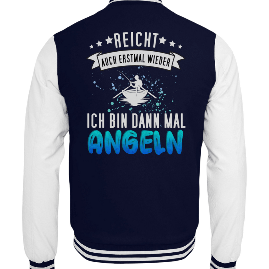 Angler-Design | Herren Collegejacke by Pixdesign