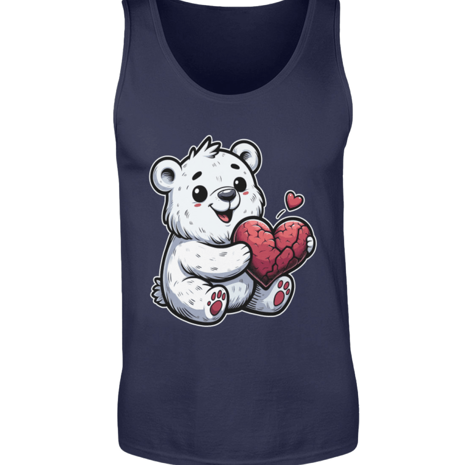 Dieses Valentinstag ist es Zeit, deinen Stil neu zu definieren mit unserem Herren Tank-Top, einer perfekten Mischung aus Komfort und Romantik