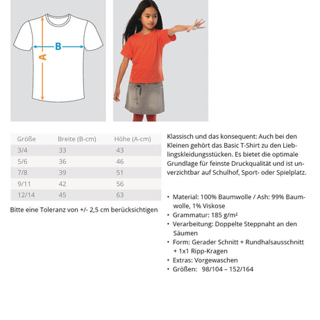 EM 2024 Deutschland | Kinder T-Shirt by Pixdesign