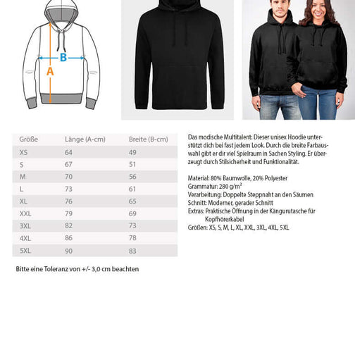 WILD & FREE | Herren Vanlife Hoodie