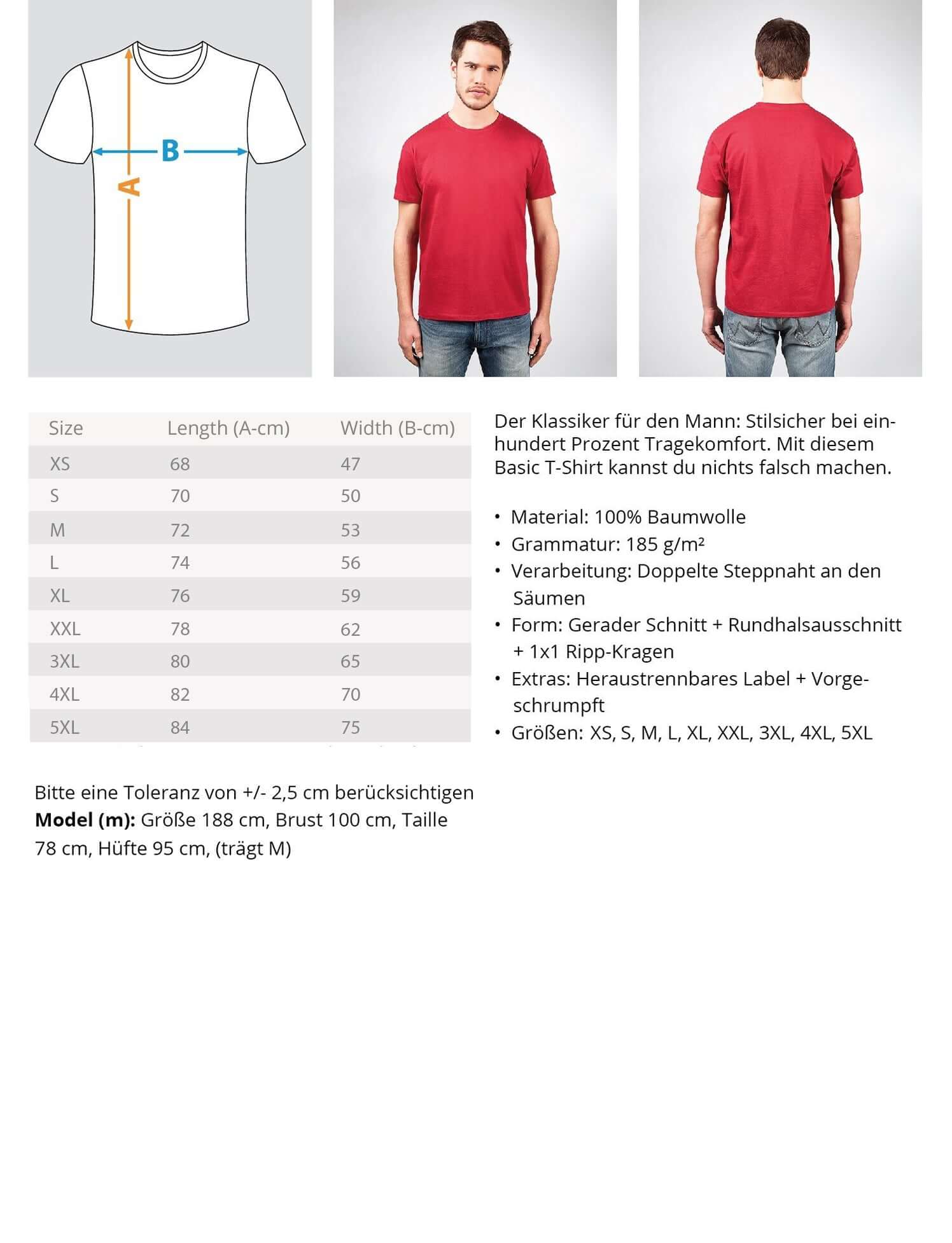 Nett hier aber waren Sie schonmal in Berlin? | Herren T-Shirt