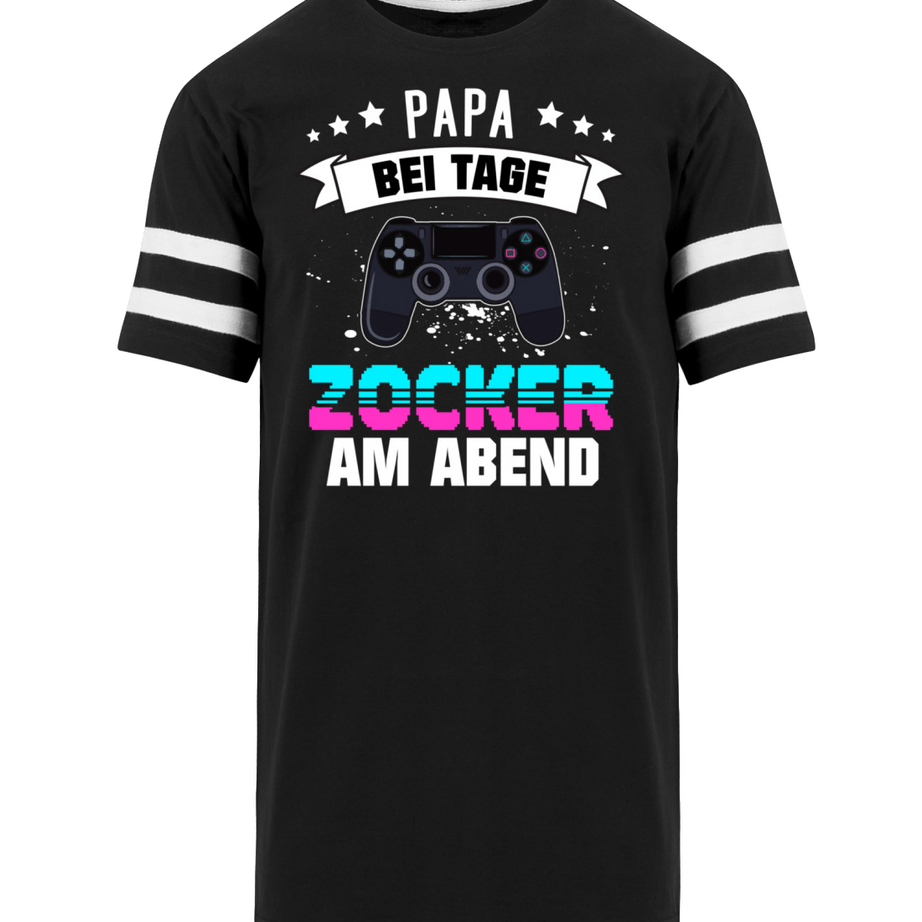 GAMING PAPA | Herren Striped Long Shirt