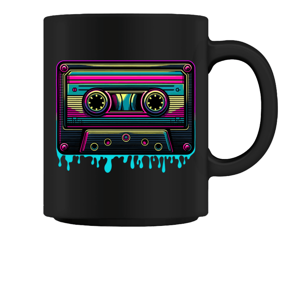 Retro Musik-Kassette | Kaffeetasse by Pixdesign