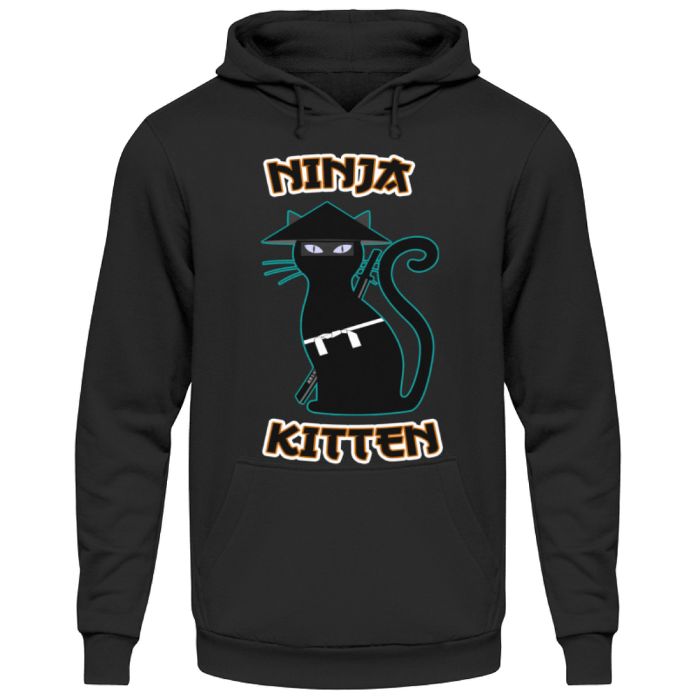 Ninja Katze | Herren Hoody by Pixdesign