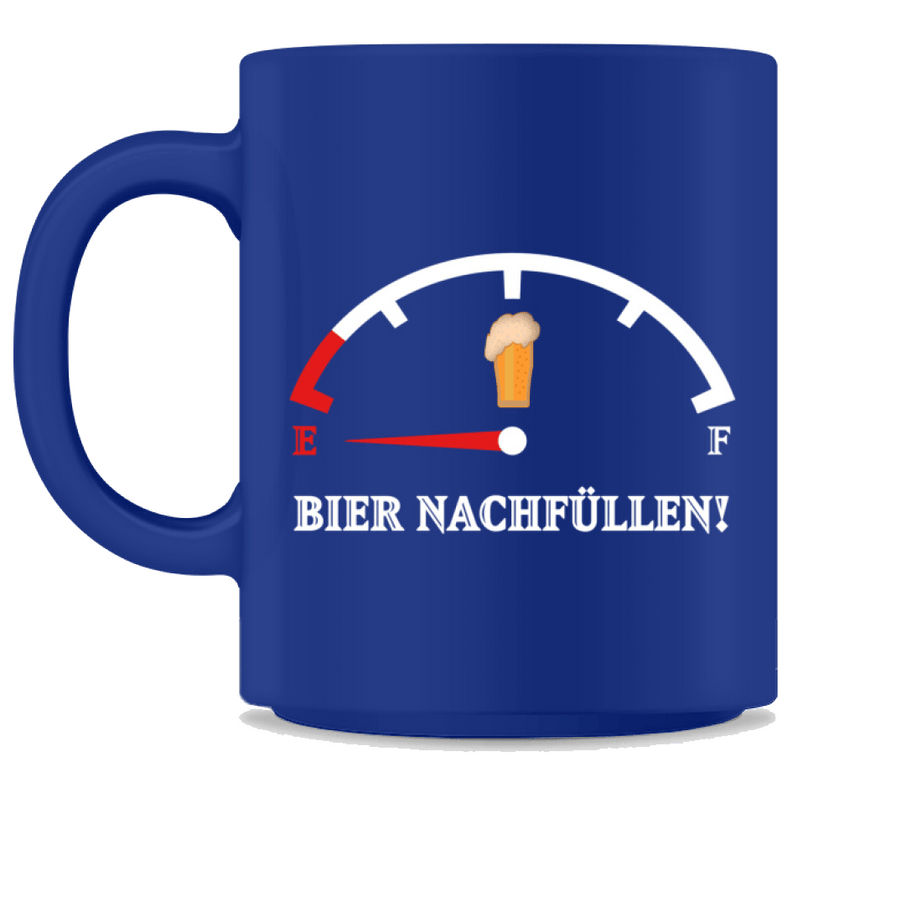 BIER nachfüllen! | Kaffeetasse by Pixdesign