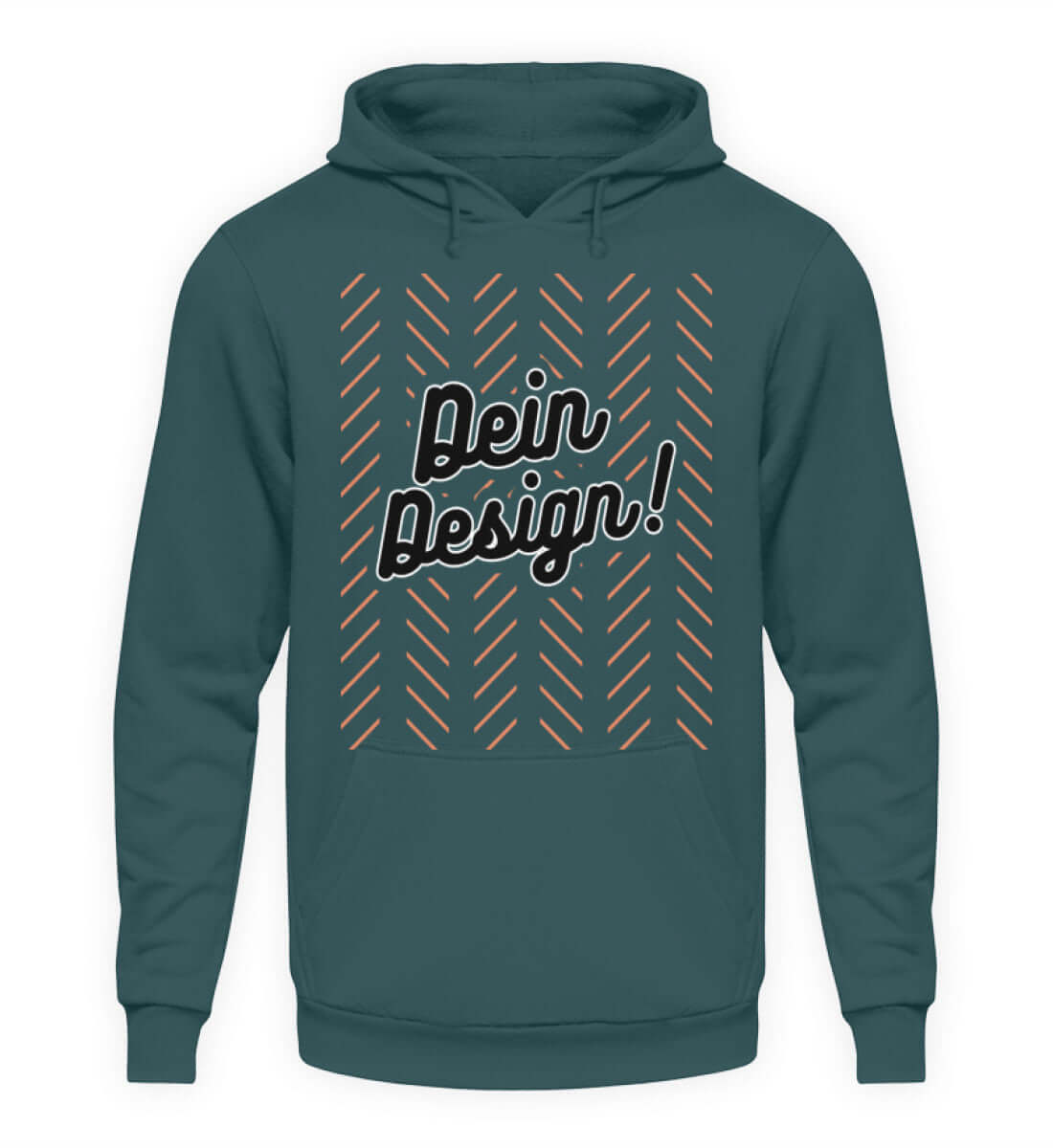 Herren-Hoody mit personalisierbarem Design von Pixdesign 