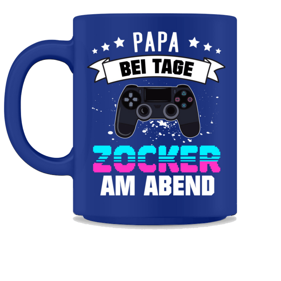 Gaming PAPA | Kaffeetasse by Pixdesign