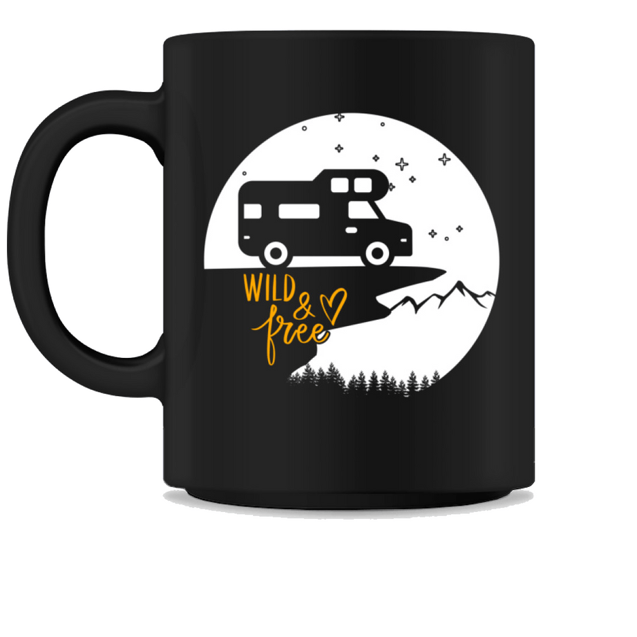 Camping & Vanlife | Kaffeetasse by Pixdesign