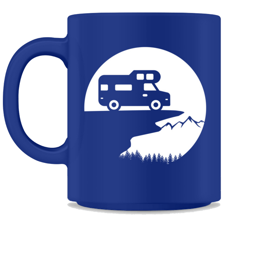 Camping & Vanlife | Kaffeetasse by Pixdesign