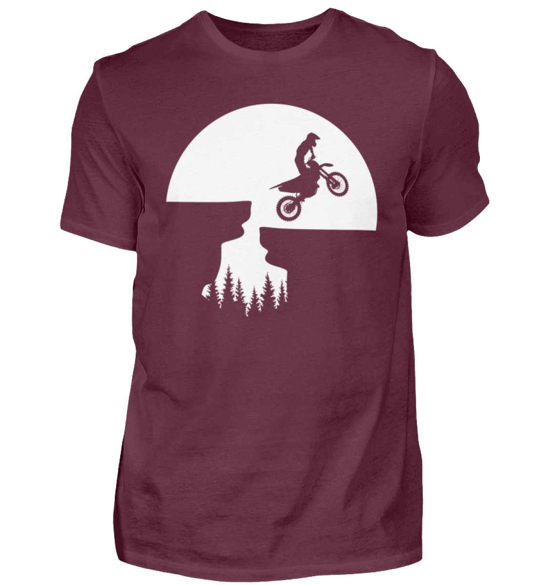 Dirtbike-Design für Offroad-Abenteuer | Herren T-Shirt