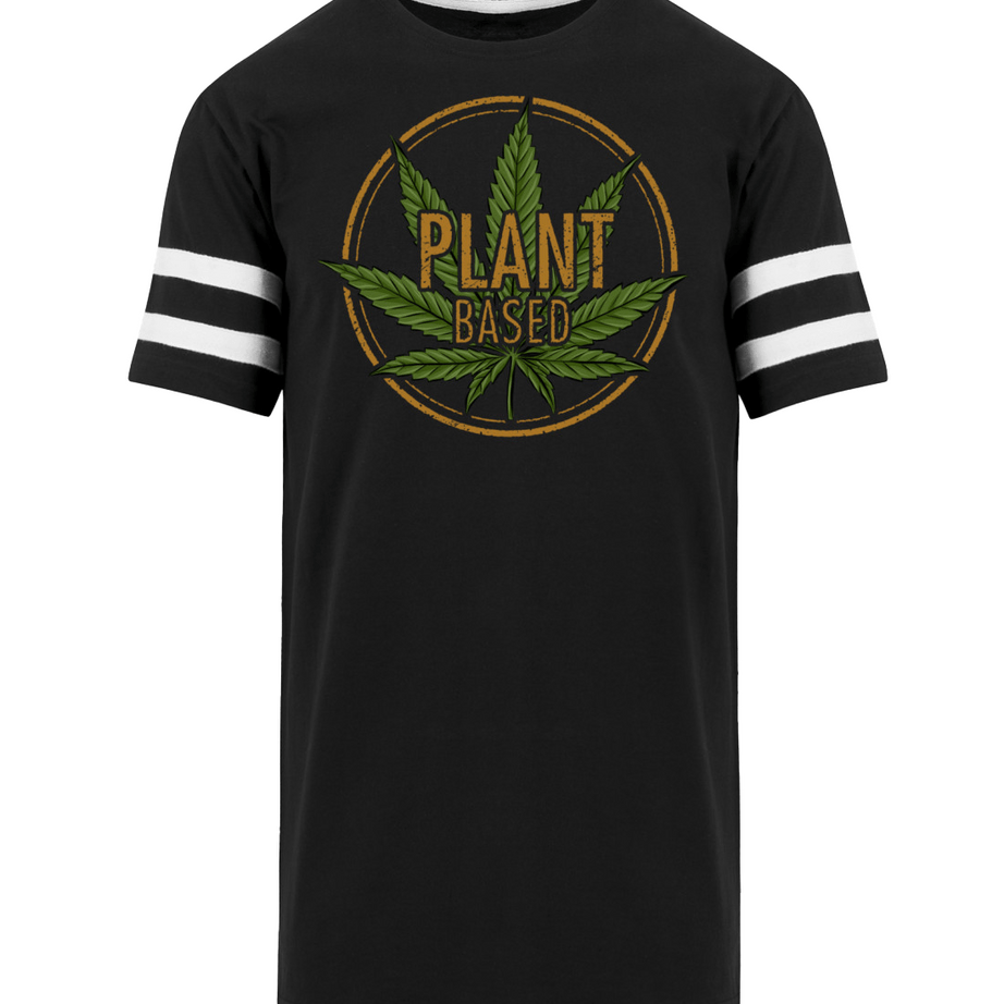 Pro-Cannabis Legalisierung | Herren Striped Long Shirt