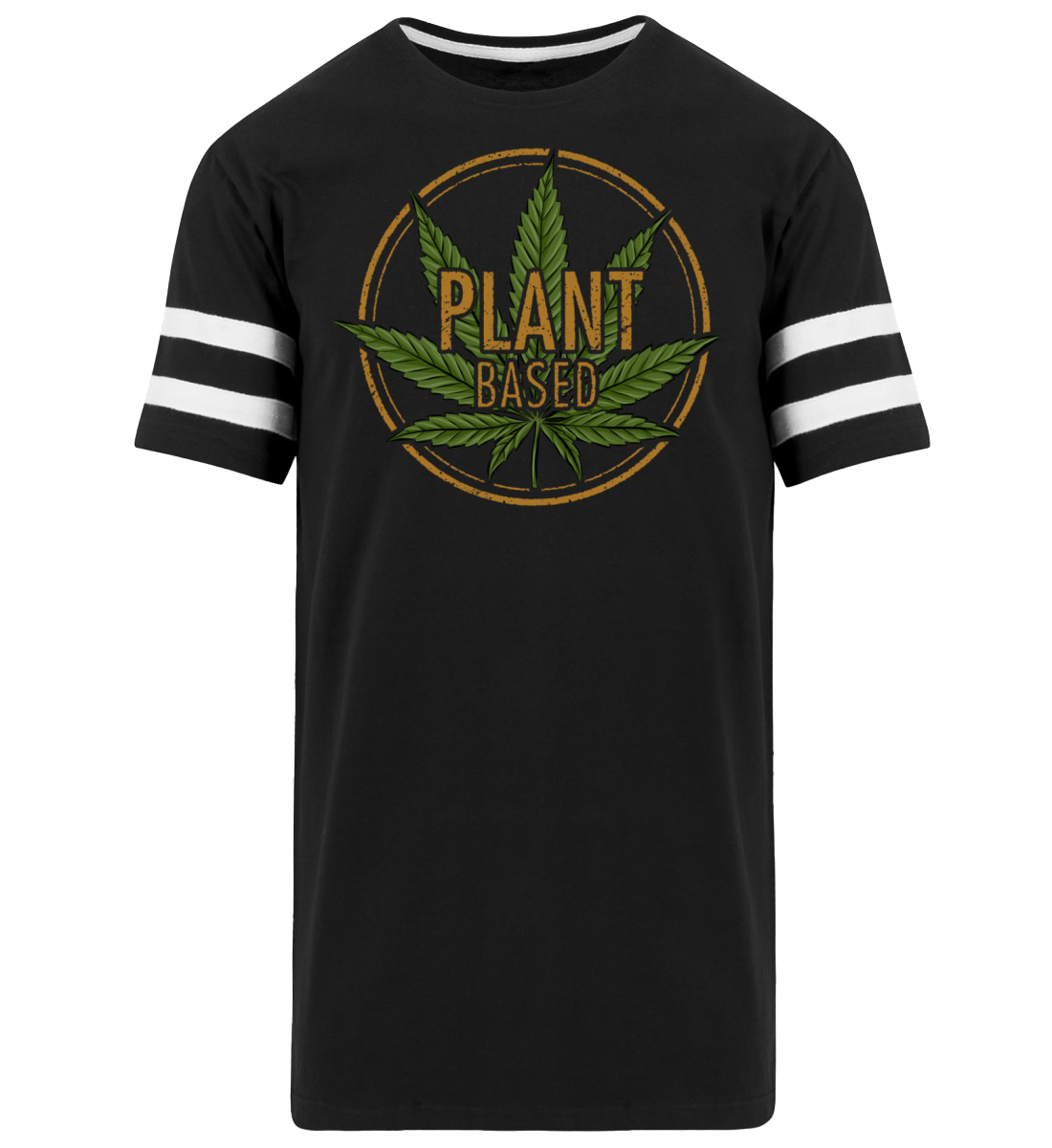 Pro-Cannabis Legalisierung | Herren Striped Long Shirt