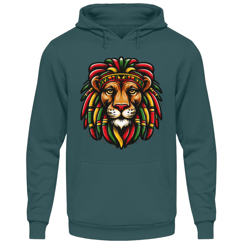 REGGAE Löwe | Herren Hoody by Pixdesign