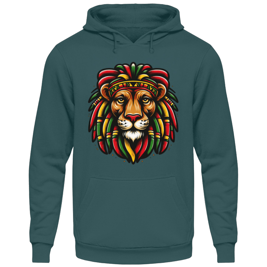 REGGAE Löwe | Herren Hoody by Pixdesign