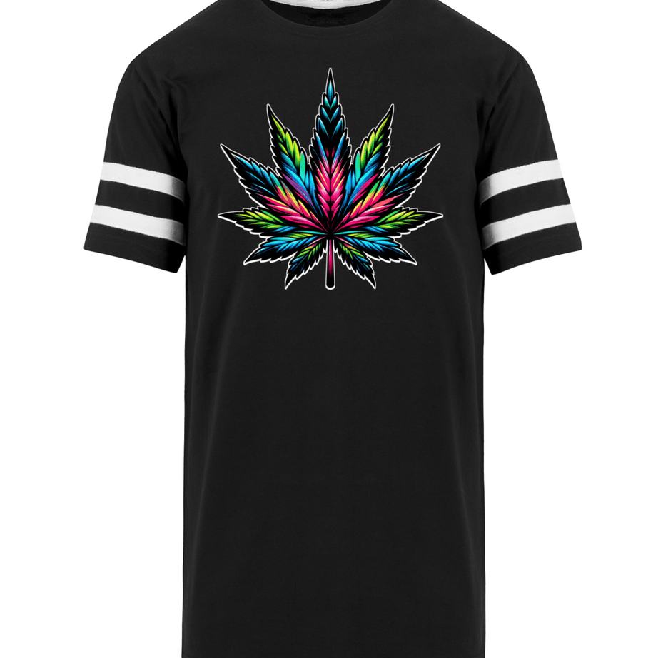 Cannabislegalisierung | Herren Striped Long Shirt by Pixdesign