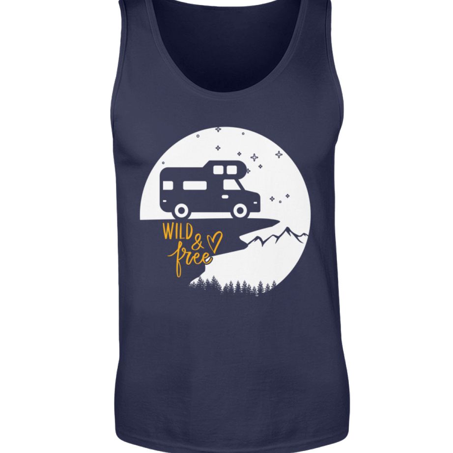 Camping & Vanlife | Herren Tanktop by Pixdesign