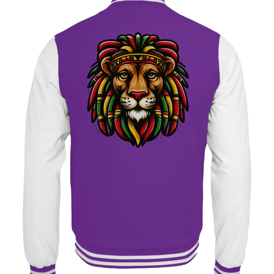 REGGAE Löwe | Herren Collegejacke