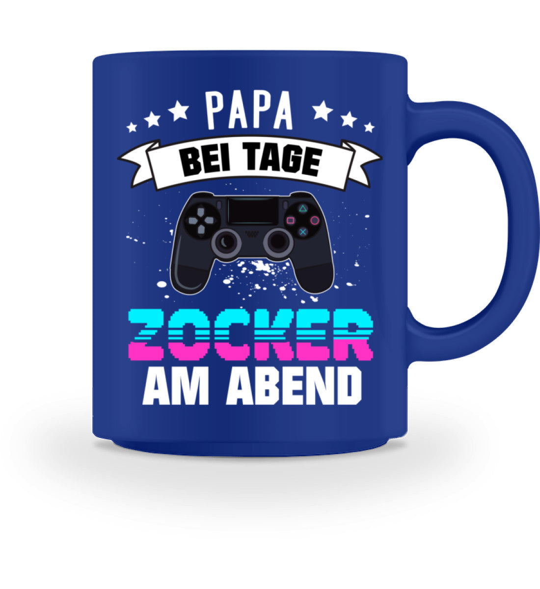 Gaming PAPA | Kaffeetasse by Pixdesign