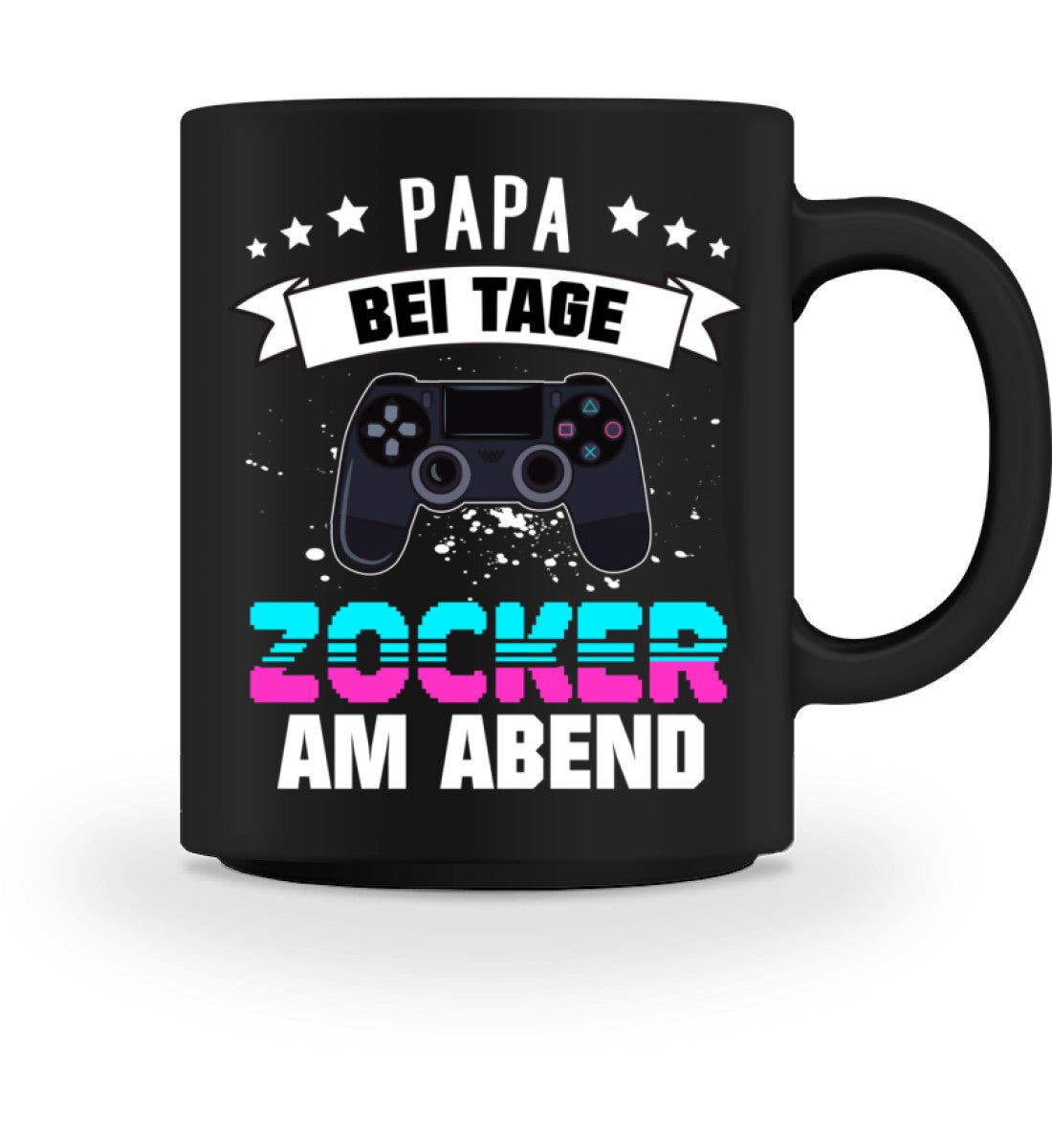 Gaming PAPA | Kaffeetasse by Pixdesign