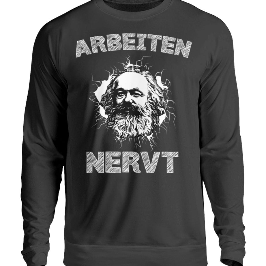 Arbeiten NERVT - Karl Marx | Herren Pullover