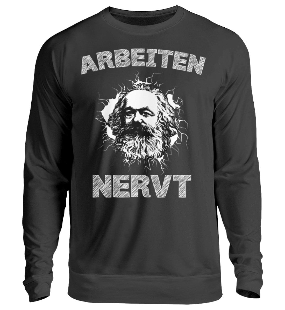 Arbeiten NERVT - Karl Marx | Herren Pullover