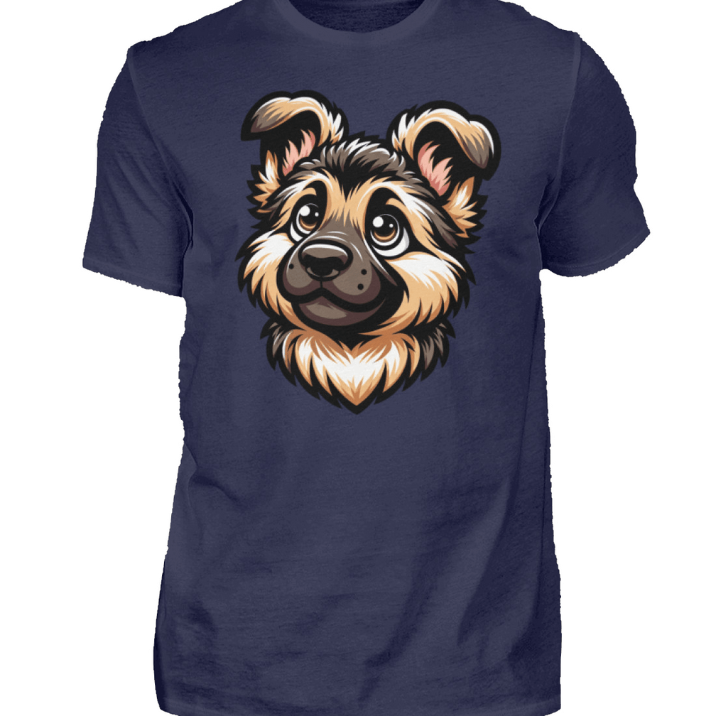 Herren T-Shirt | Deutscher Schäferhund Welpe