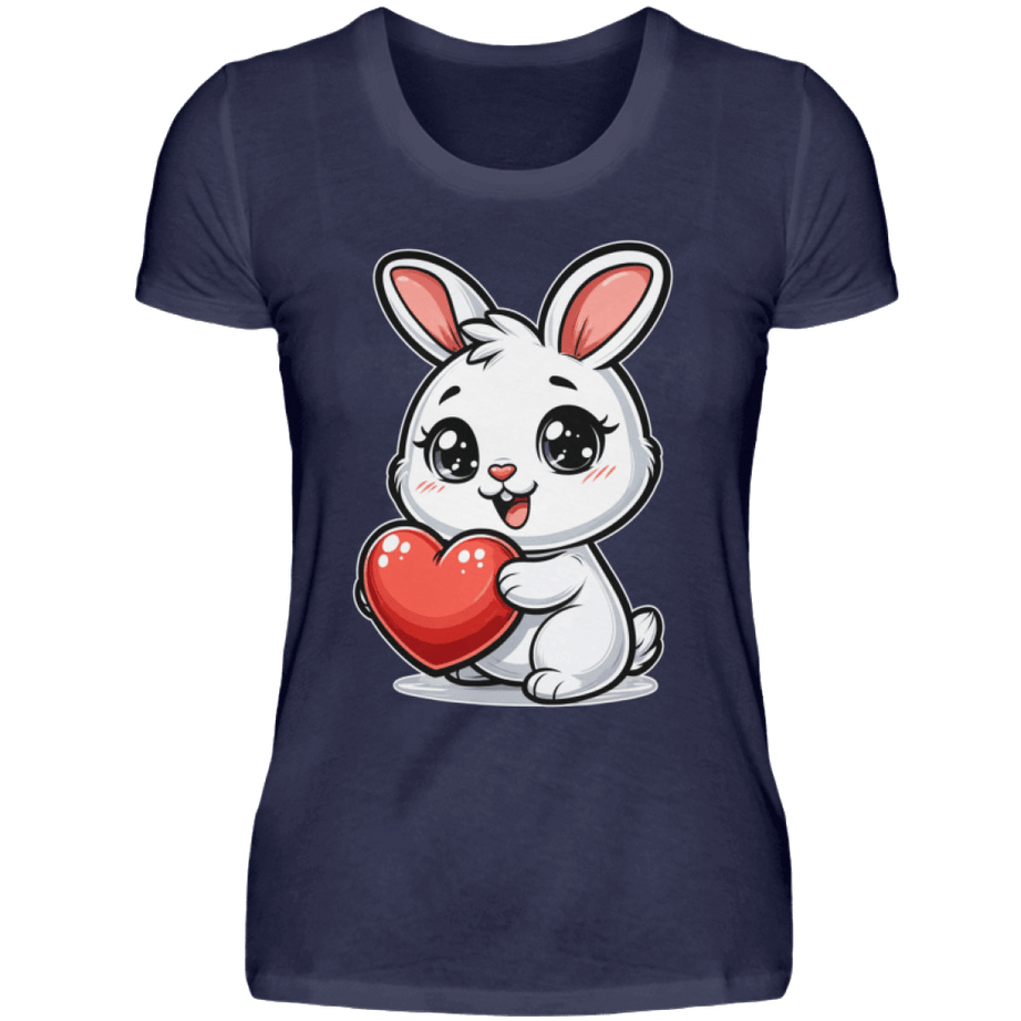 Valentinstag Häschen | Damen T-Shirt by Pixdesign