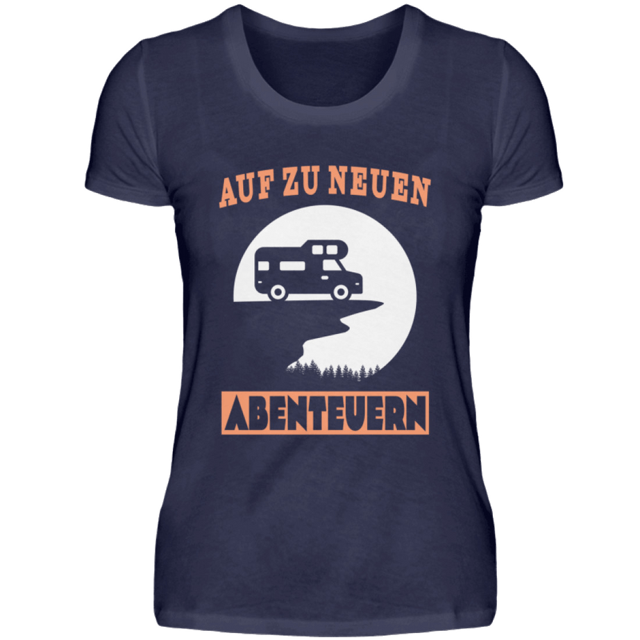 Camping & Vanlife | Damen T-Shirt by Pixdesign