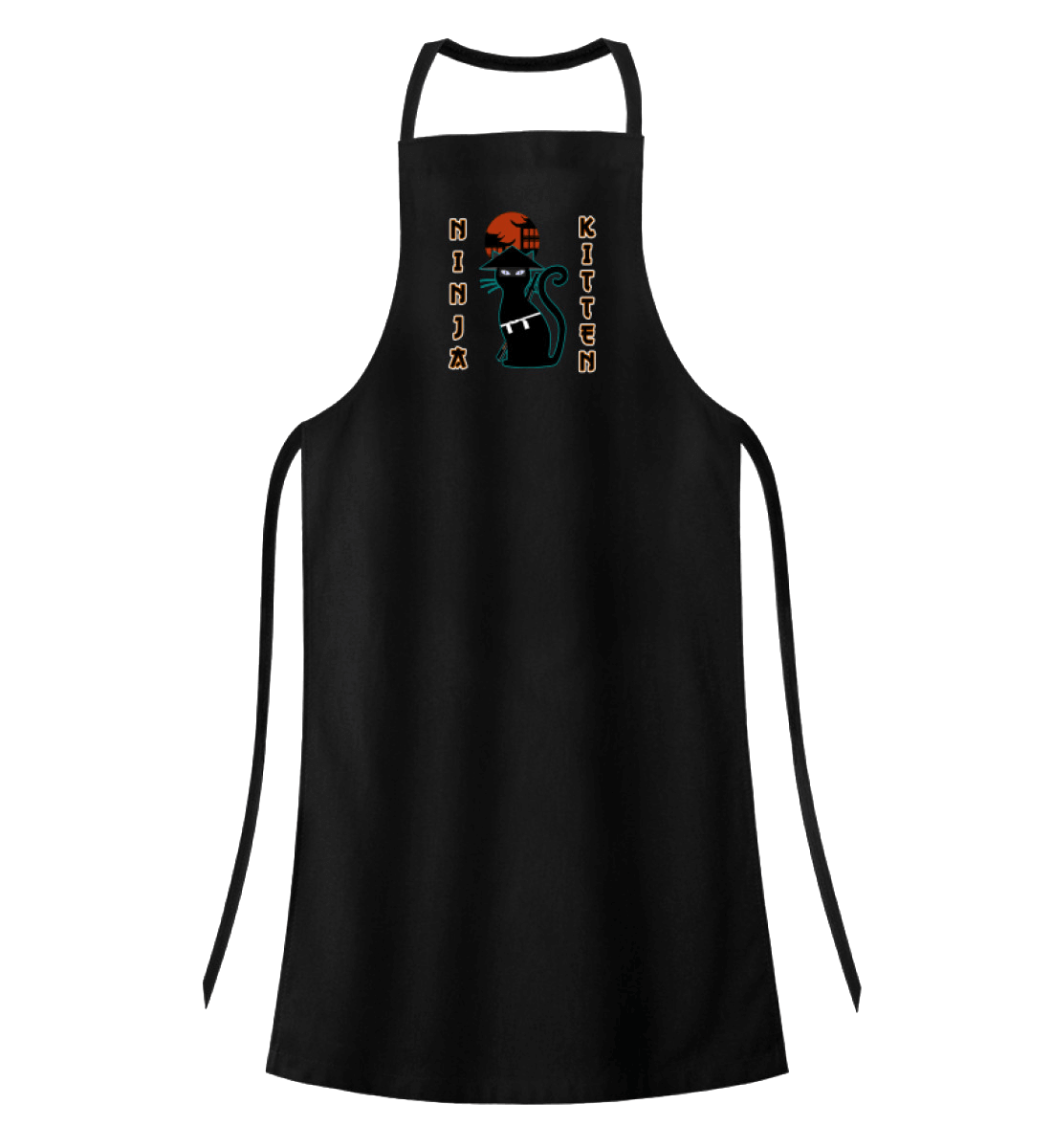Hochwertige Grillschürze | Ninja Katze by Pixdesign