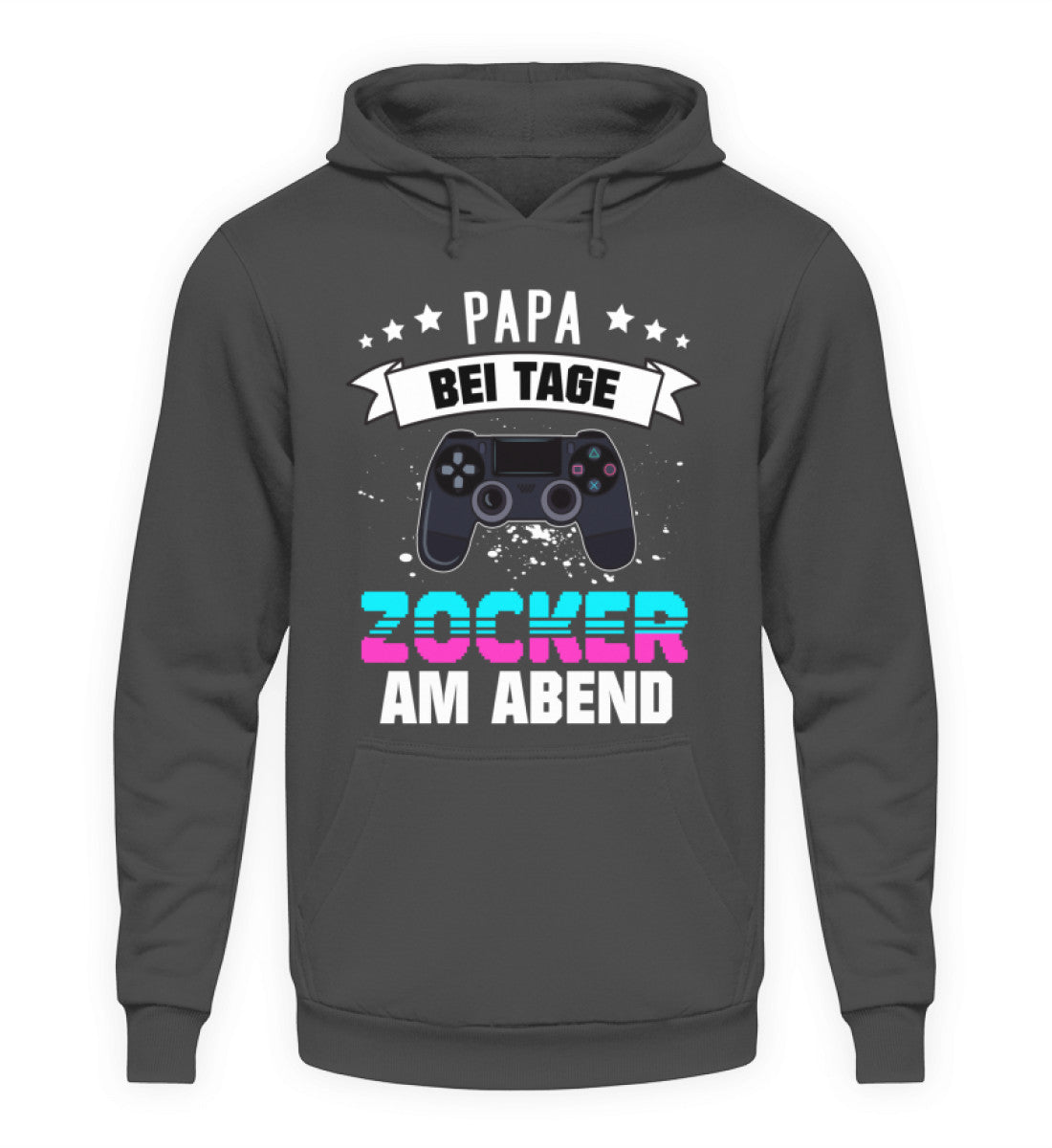 Gaming Papa | Herren Hoody by Pixdesign