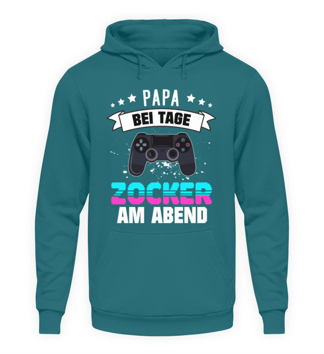 Gaming Papa | Herren Hoody by Pixdesign