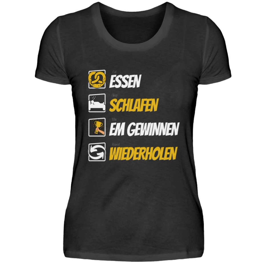 EM 2024 | Damen T-Shirt by Pixdesign