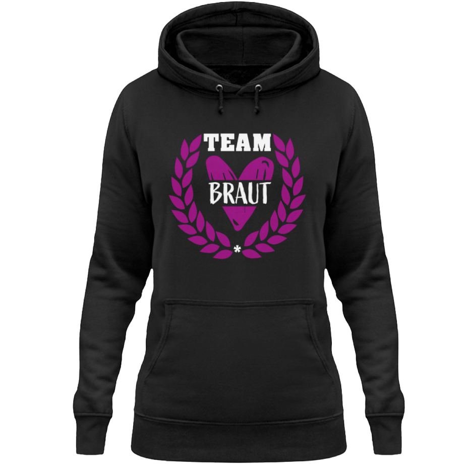 Junggesellinnenabschied | Damen Hoody Team Braut