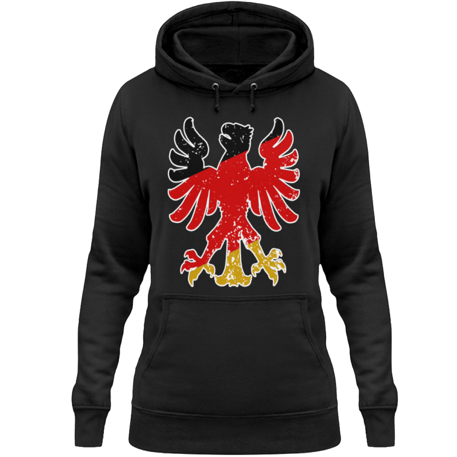 EM 2024 | Damen Hoody Deutschland by Pixdesign