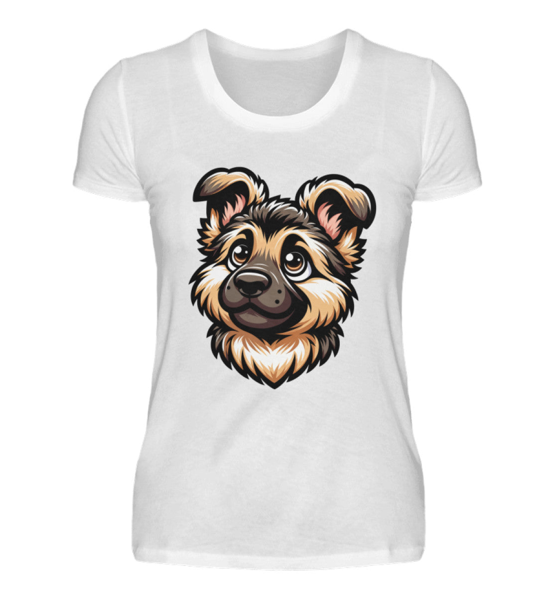 Damen T-Shirt | Deutscher Schäferhund Welpe