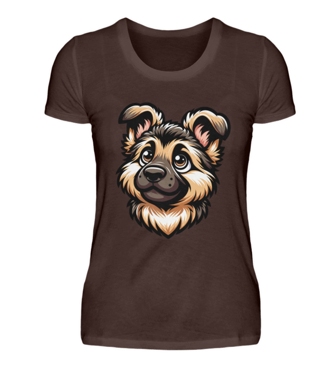 Damen T-Shirt | Deutscher Schäferhund Welpe