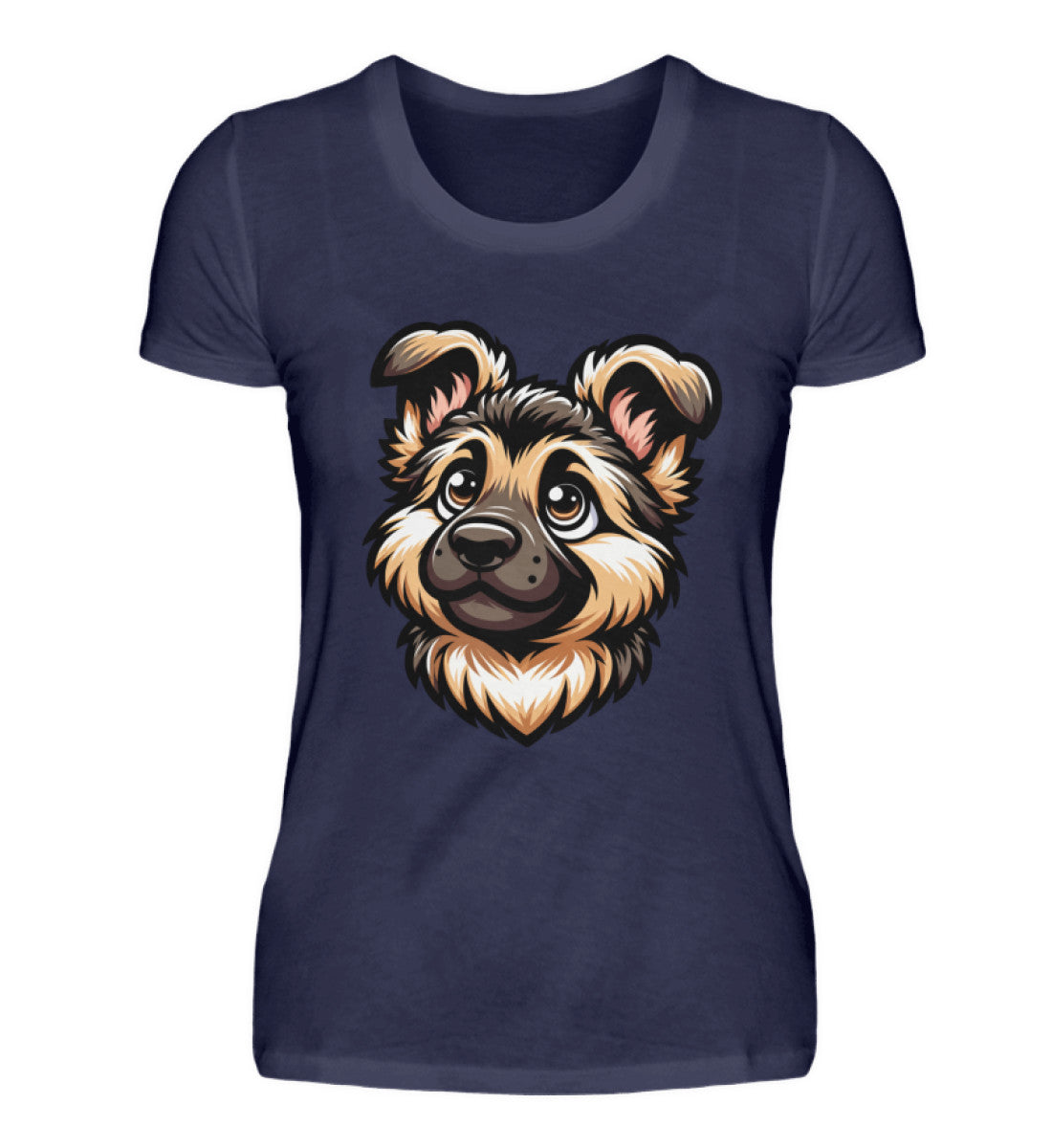 Damen T-Shirt | Deutscher Schäferhund Welpe