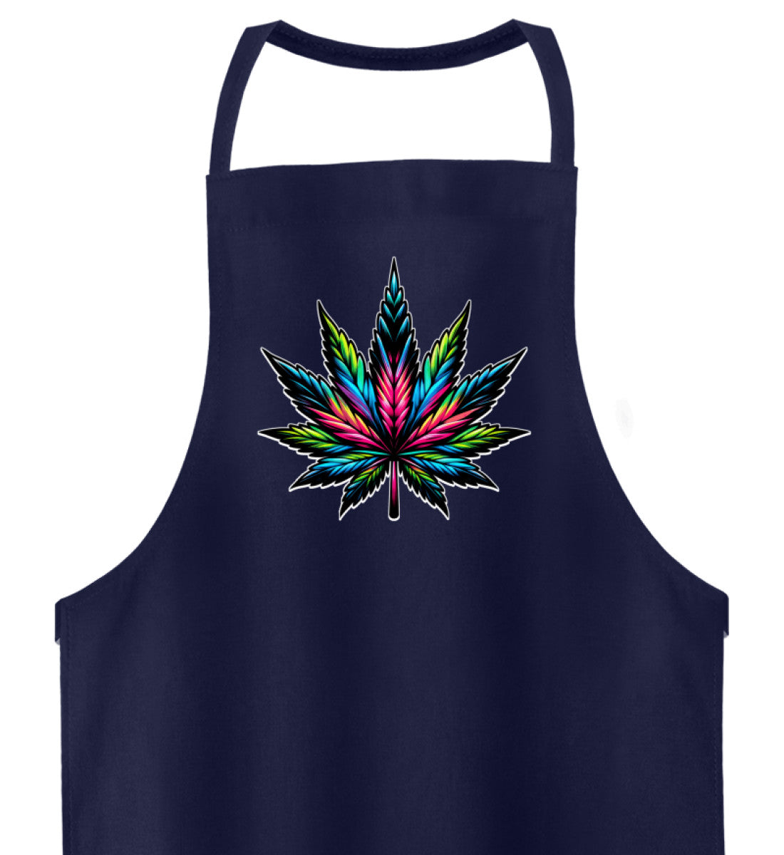 Neon Hanfblatt | Hochwertige Grillschürze by Pixdesign